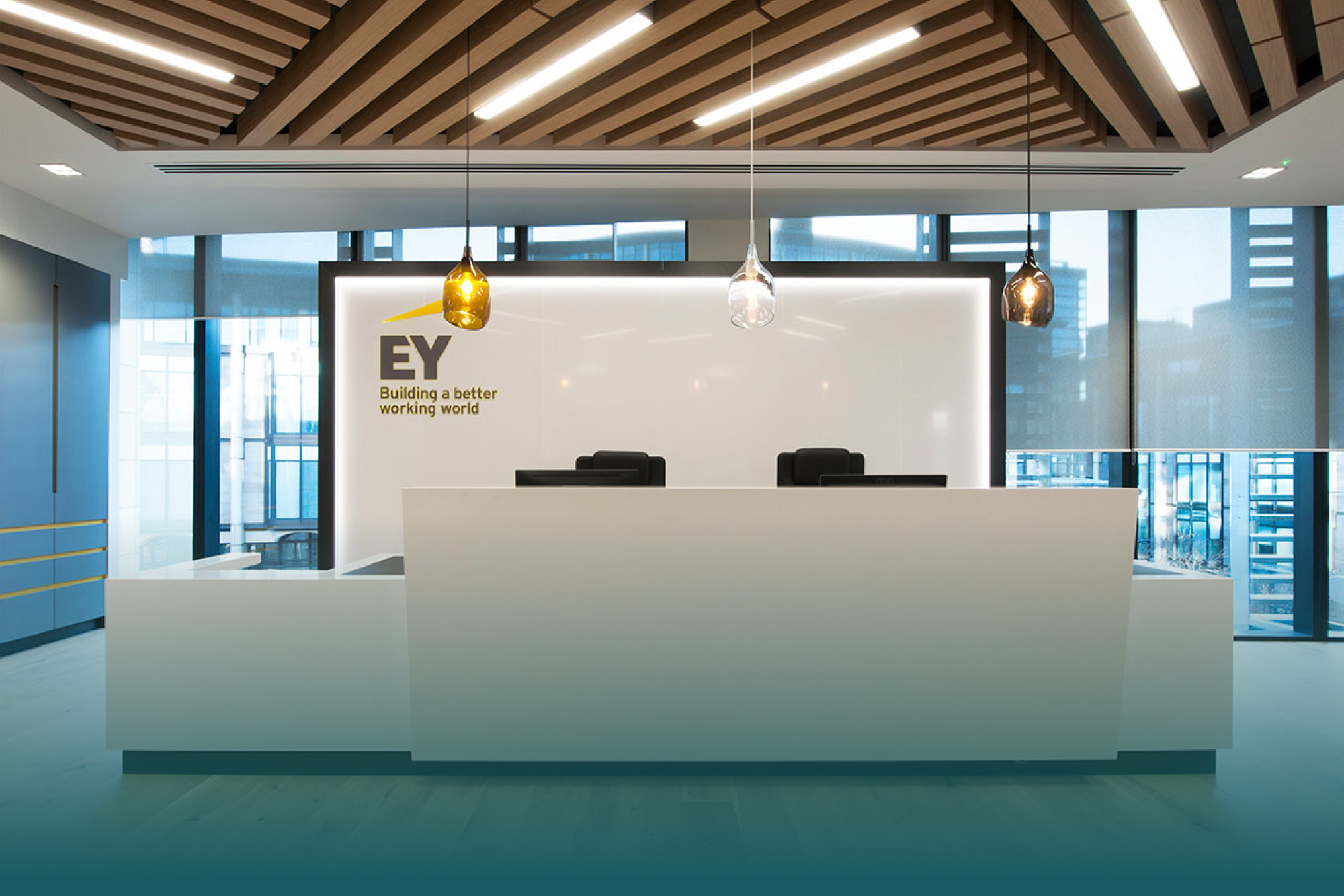 Commercial reception desk discount